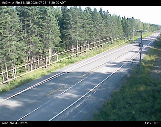 Web Cam image of McGivney (NB Highway 8)