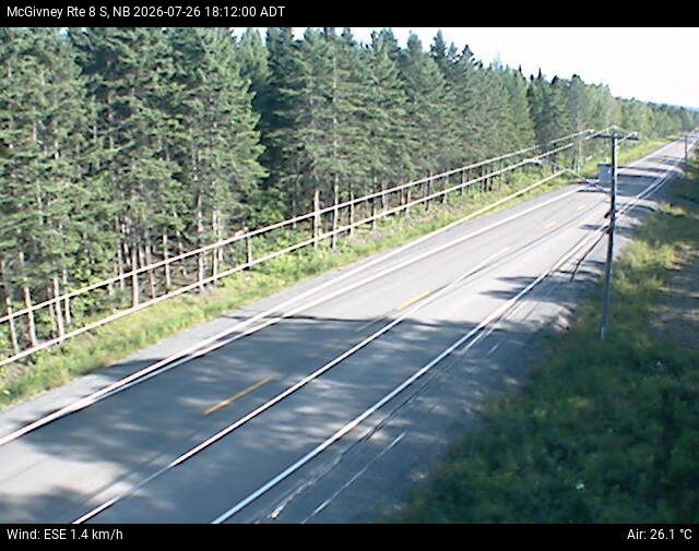 Web Cam image of McGivney (NB Highway 8)