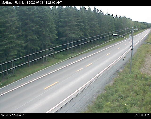 Web Cam image of McGivney (NB Highway 8)
