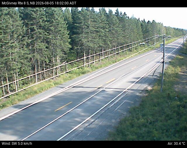 Web Cam image of McGivney (NB Highway 8)