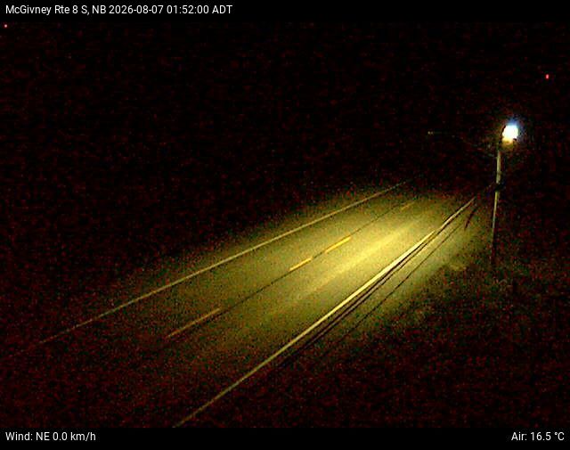 Web Cam image of McGivney (NB Highway 8)