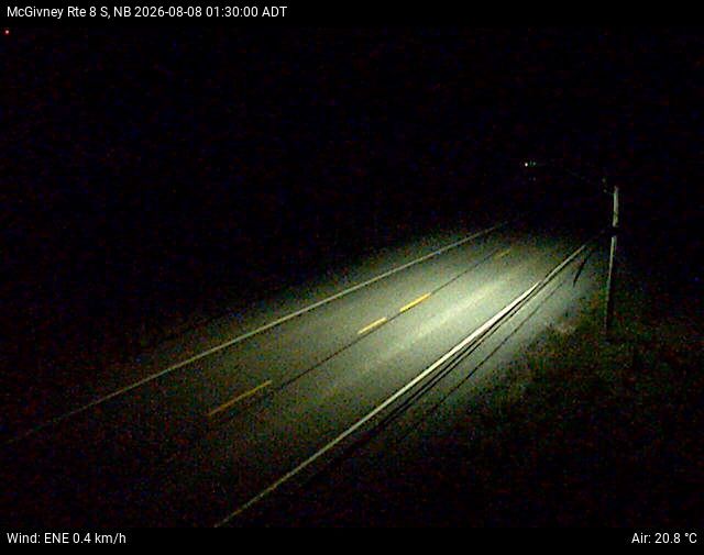 Web Cam image of McGivney (NB Highway 8)