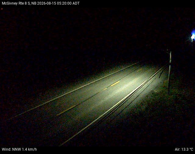 Web Cam image of McGivney (NB Highway 8)