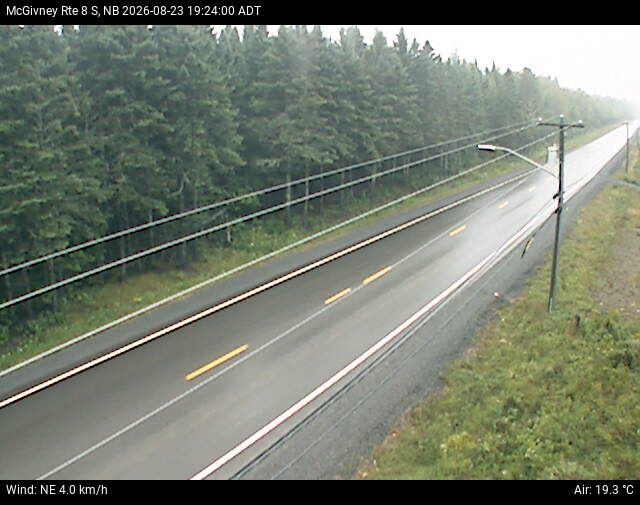 Web Cam image of McGivney (NB Highway 8)