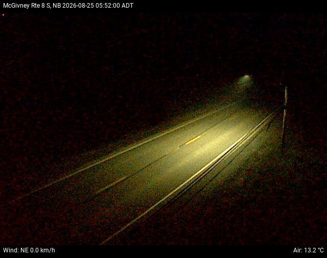 Web Cam image of McGivney (NB Highway 8)