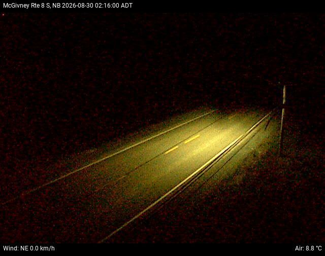 Web Cam image of McGivney (NB Highway 8)