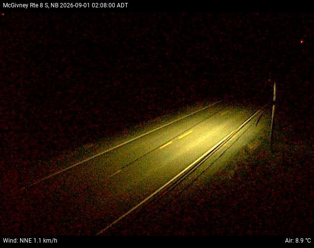 Web Cam image of McGivney (NB Highway 8)