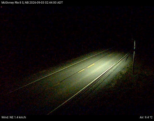 Web Cam image of McGivney (NB Highway 8)
