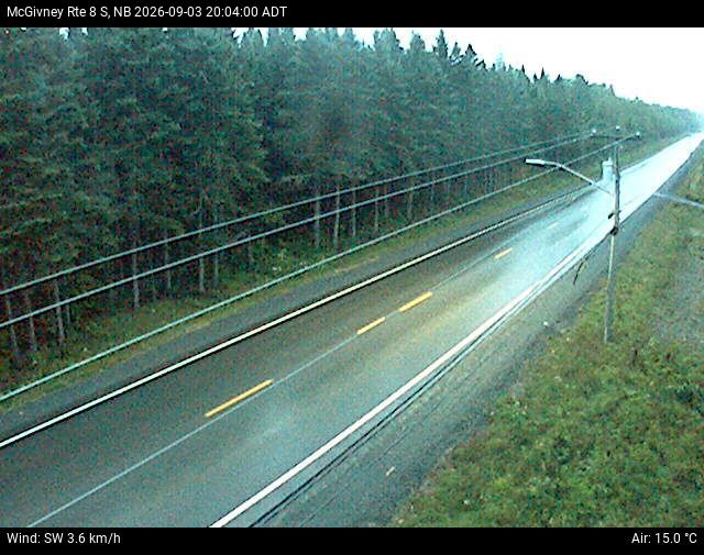 Web Cam image of McGivney (NB Highway 8)