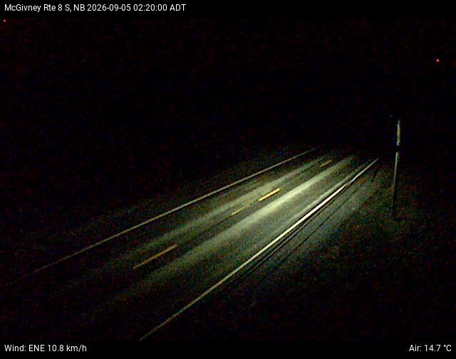 Web Cam image of McGivney (NB Highway 8)