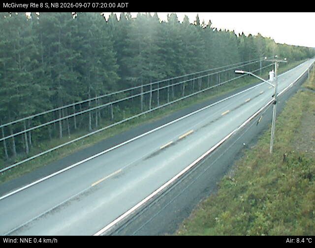Web Cam image of McGivney (NB Highway 8)