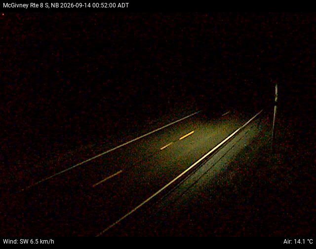 Web Cam image of McGivney (NB Highway 8)