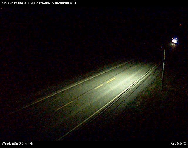 Web Cam image of McGivney (NB Highway 8)