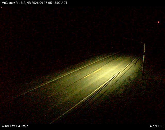 Web Cam image of McGivney (NB Highway 8)