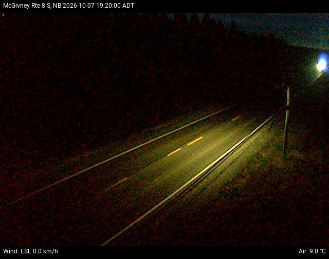 Web Cam image of McGivney (NB Highway 8)