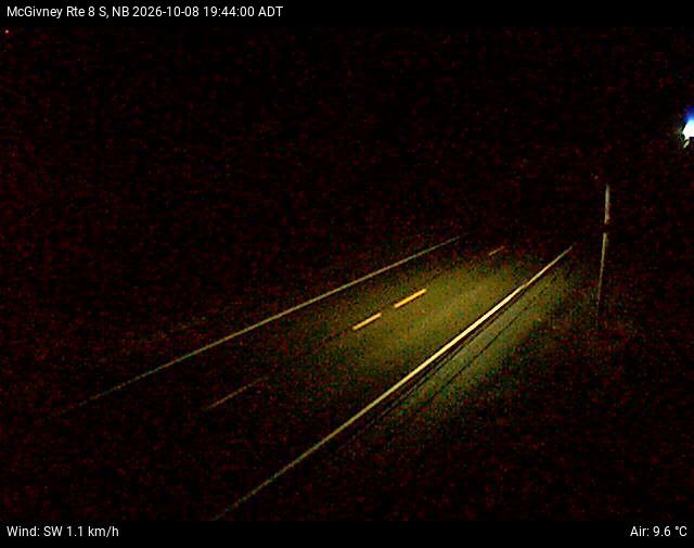 Web Cam image of McGivney (NB Highway 8)