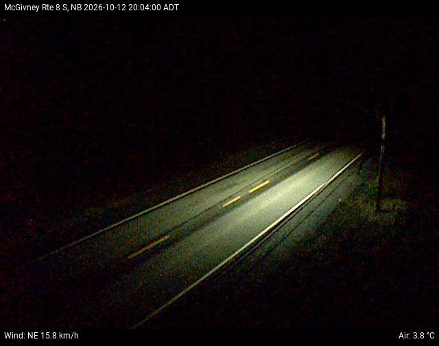 Web Cam image of McGivney (NB Highway 8)