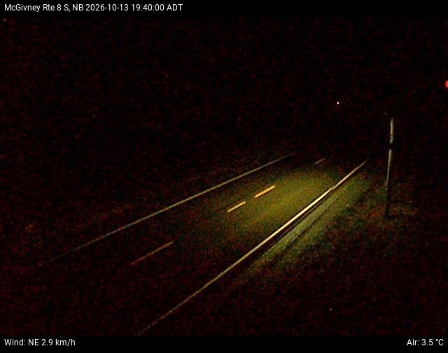 Web Cam image of McGivney (NB Highway 8)