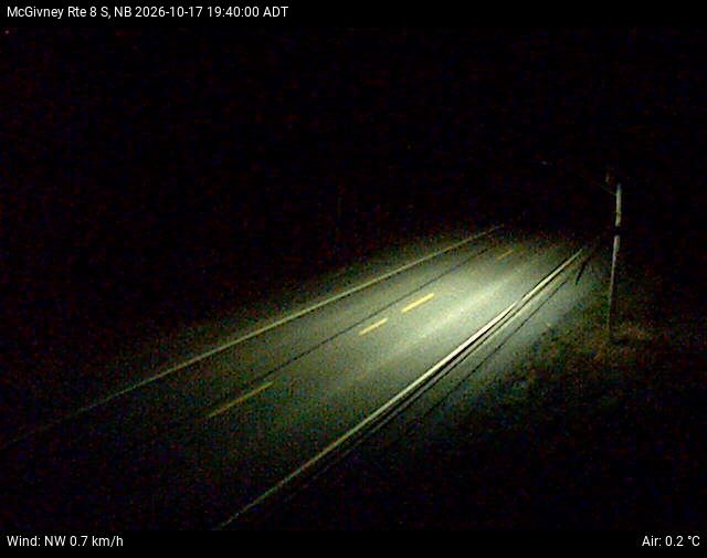 Web Cam image of McGivney (NB Highway 8)