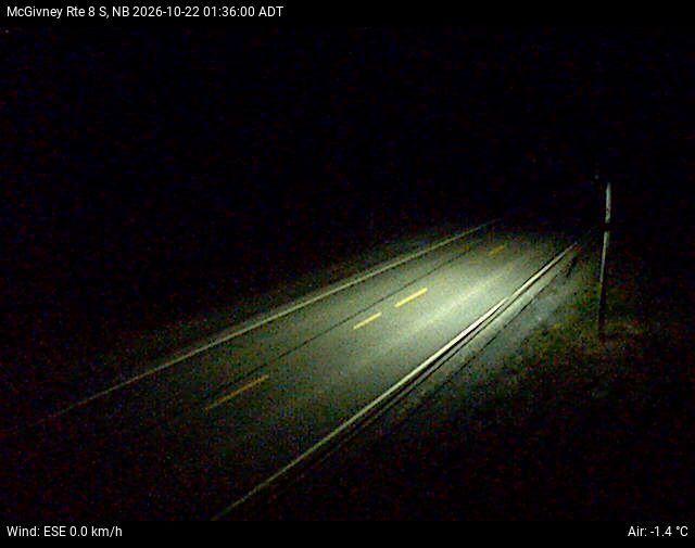 Web Cam image of McGivney (NB Highway 8)