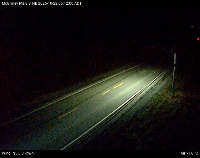 Web Cam image of McGivney (NB Highway 8)