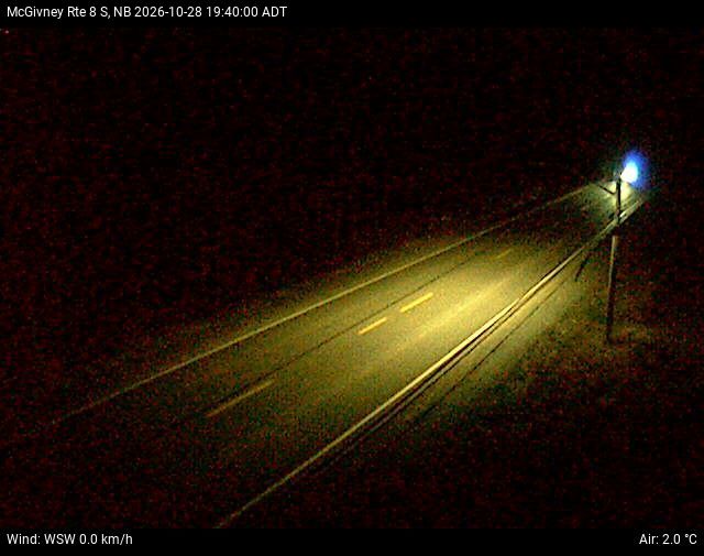Web Cam image of McGivney (NB Highway 8)