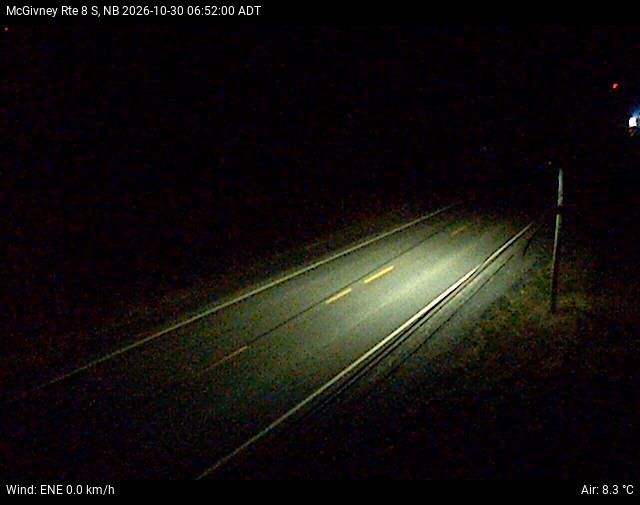 Web Cam image of McGivney (NB Highway 8)
