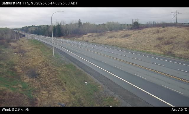 Web Cam image of Bathurst (NB Highway 11)