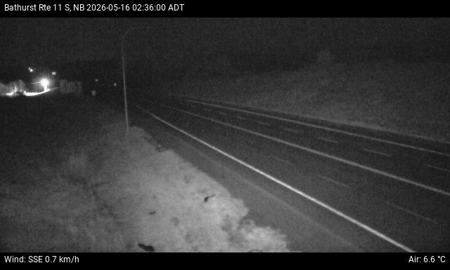 Web Cam image of Bathurst (NB Highway 11)