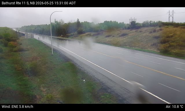Web Cam image of Bathurst (NB Highway 11)
