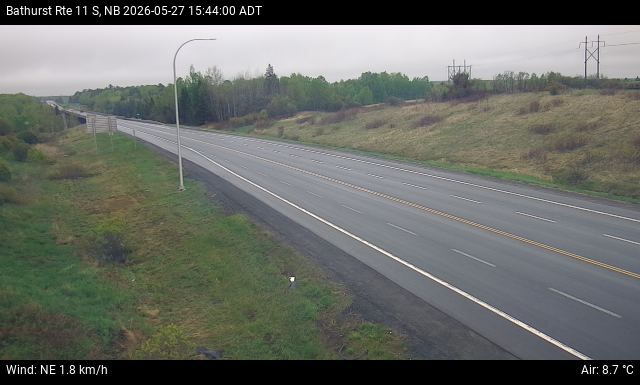 Web Cam image of Bathurst (NB Highway 11)