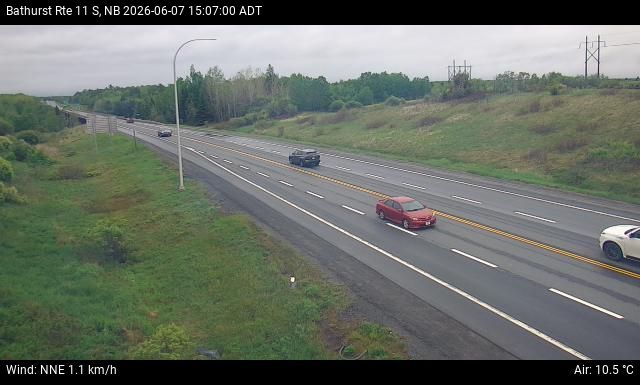 Web Cam image of Bathurst (NB Highway 11)
