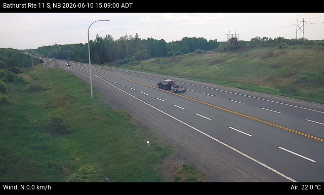 Web Cam image of Bathurst (NB Highway 11)