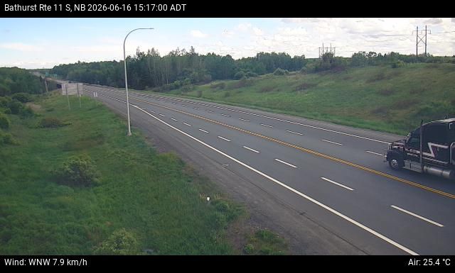 Web Cam image of Bathurst (NB Highway 11)