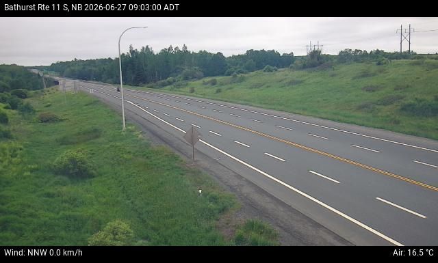 Web Cam image of Bathurst (NB Highway 11)