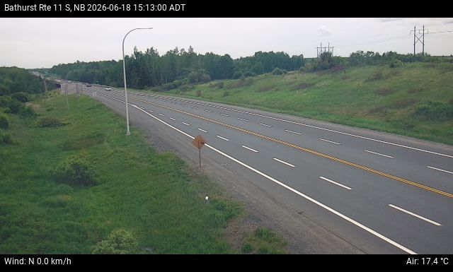 Web Cam image of Bathurst (NB Highway 11)
