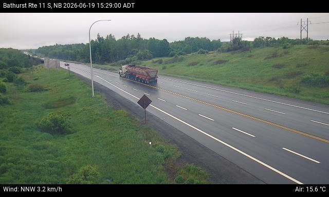 Web Cam image of Bathurst (NB Highway 11)