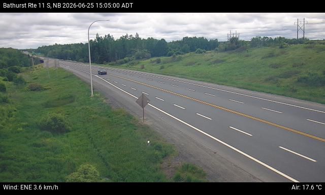 Web Cam image of Bathurst (NB Highway 11)