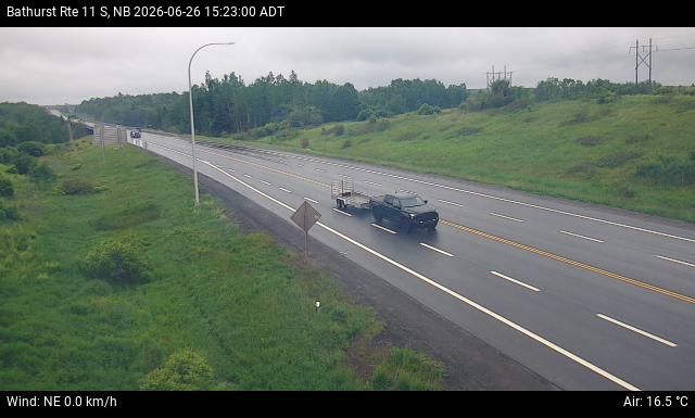 Web Cam image of Bathurst (NB Highway 11)