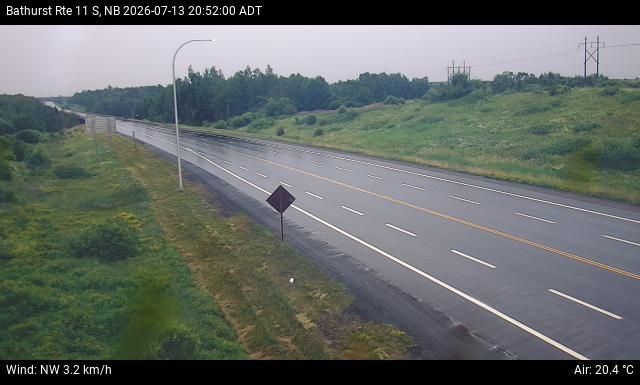 Web Cam image of Bathurst (NB Highway 11)