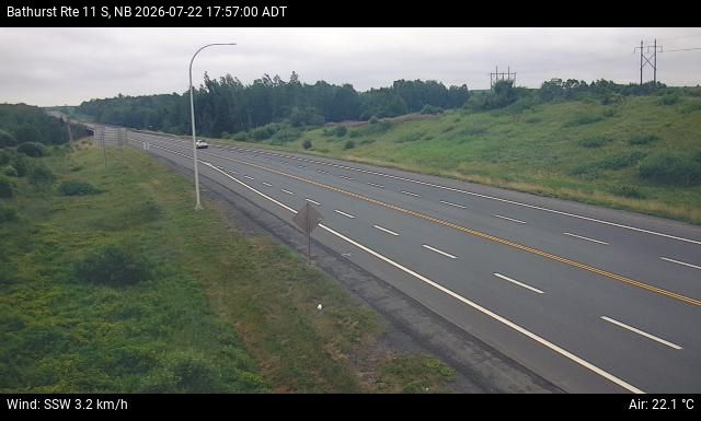 Web Cam image of Bathurst (NB Highway 11)