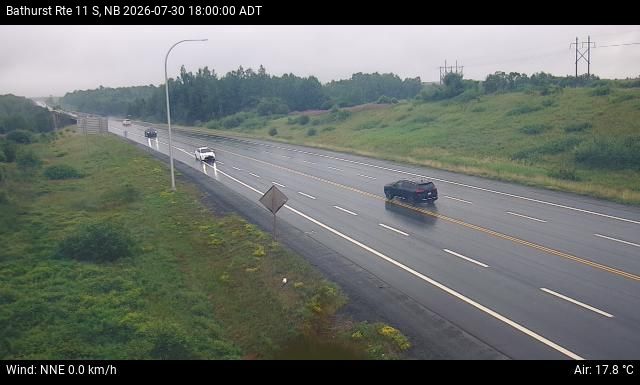 Web Cam image of Bathurst (NB Highway 11)