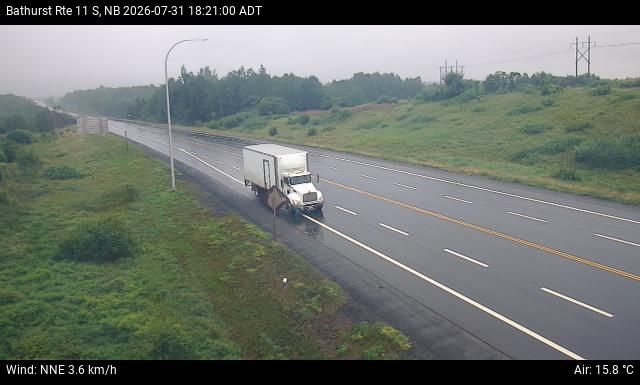 Web Cam image of Bathurst (NB Highway 11)