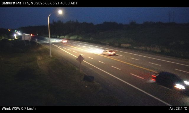 Web Cam image of Bathurst (NB Highway 11)