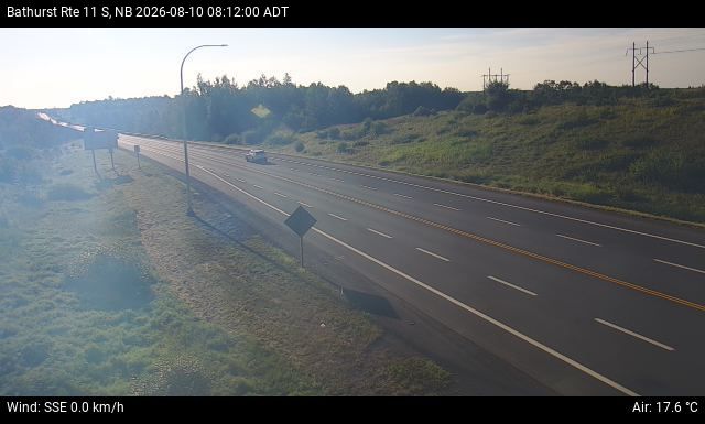 Web Cam image of Bathurst (NB Highway 11)