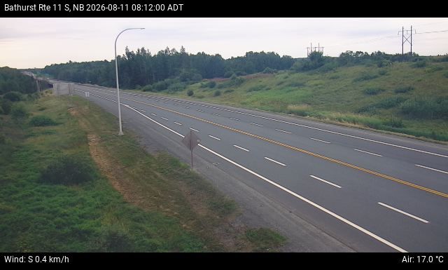 Web Cam image of Bathurst (NB Highway 11)