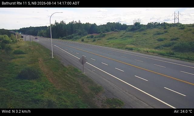 Web Cam image of Bathurst (NB Highway 11)