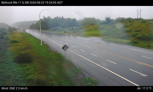 Web Cam image of Bathurst (NB Highway 11)