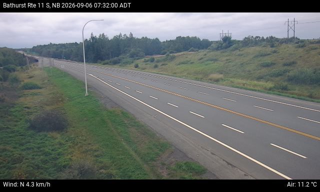 Web Cam image of Bathurst (NB Highway 11)