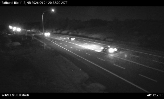 Web Cam image of Bathurst (NB Highway 11)